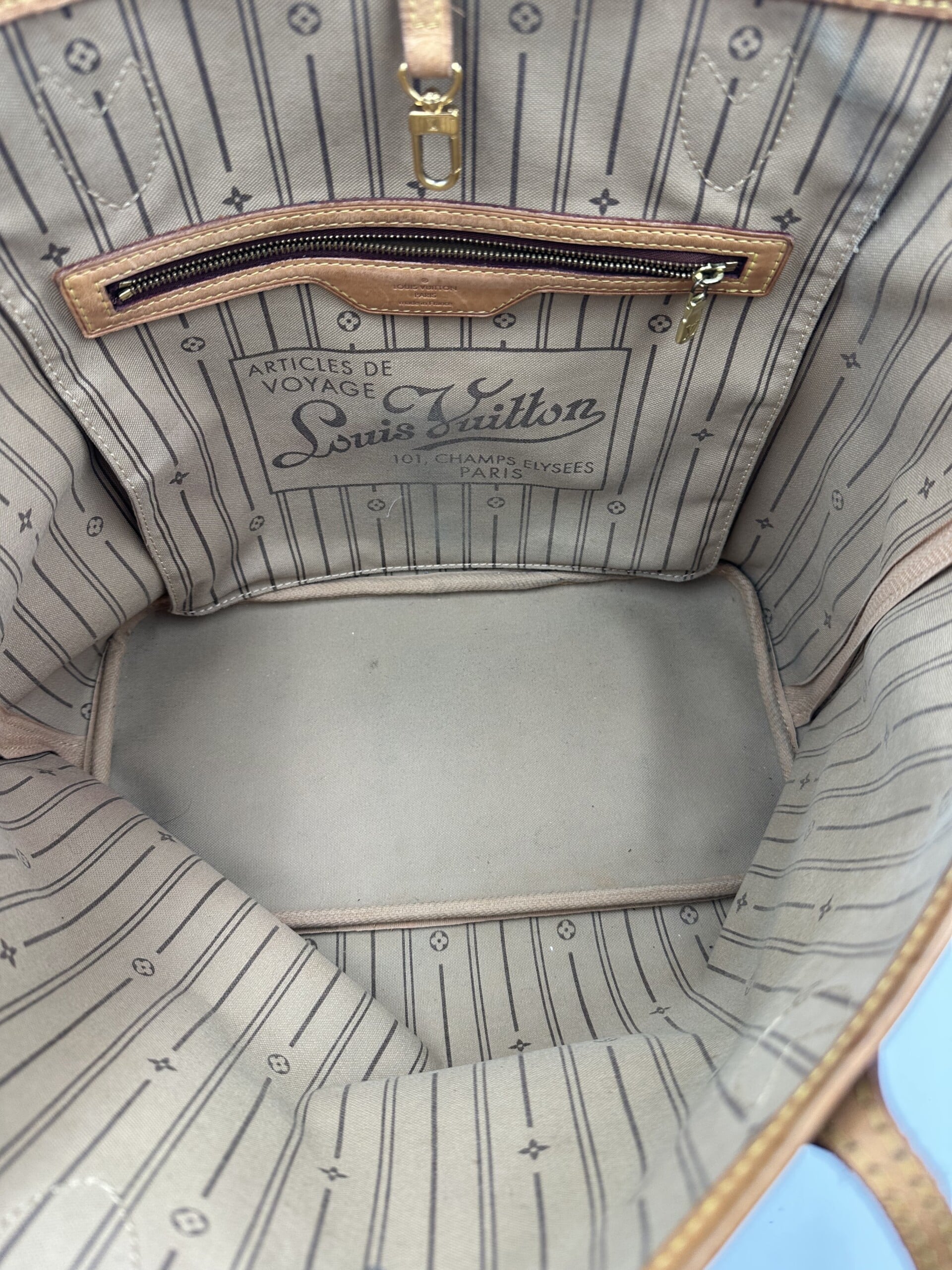 Sac Neverfull MM en toile monogram – Image 10