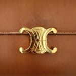 Sac Triomphe camel avec bandoulière amovible - Thumbnail Image 3