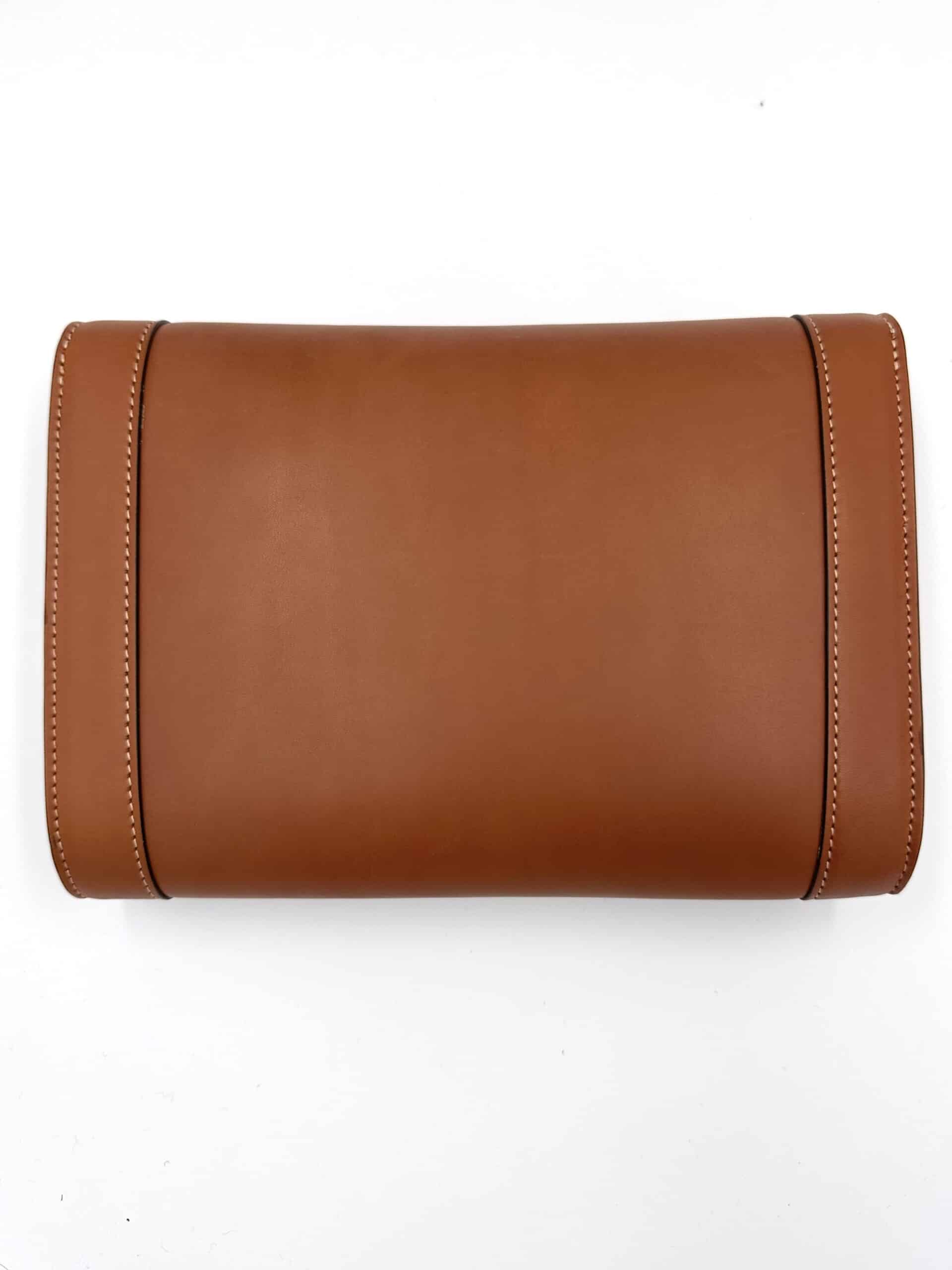 Sac Triomphe camel avec bandoulière amovible – Image 8