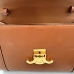 Sac Triomphe camel avec bandoulière amovible - Thumbnail Image 6