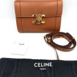 Sac Triomphe camel avec bandoulière amovible - Thumbnail Image 5