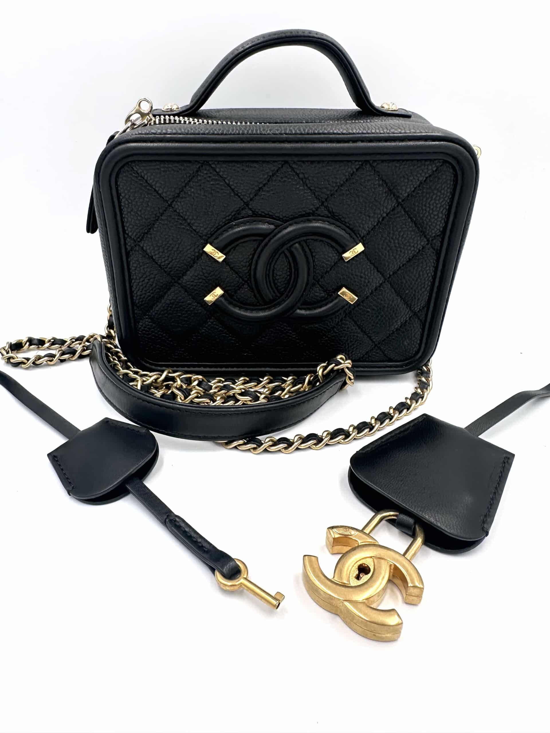 Sac Chanel Petit Vanity Case CC Filigree – Image 11