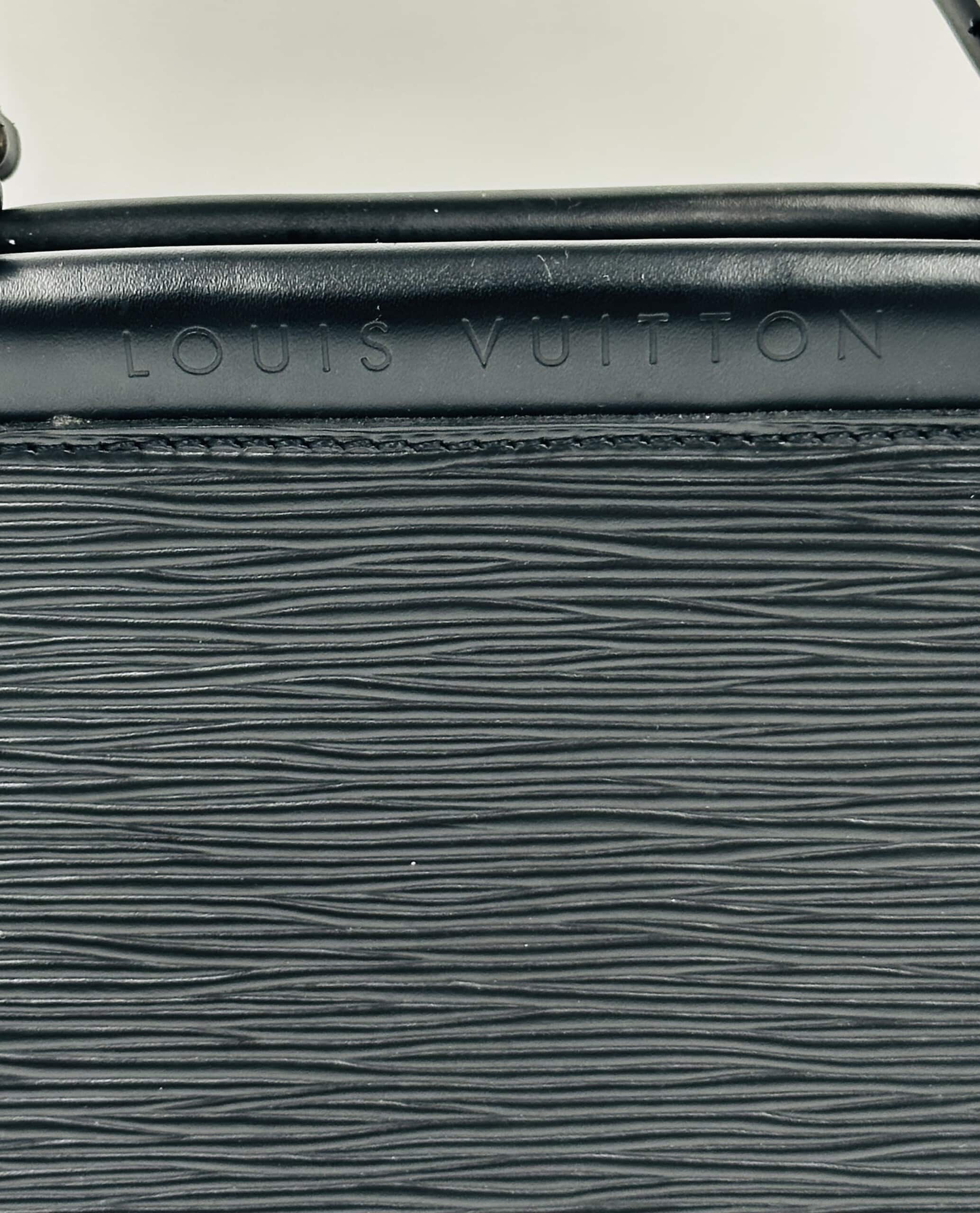 Sac Figari PM en cuir Epi noir – Image 3