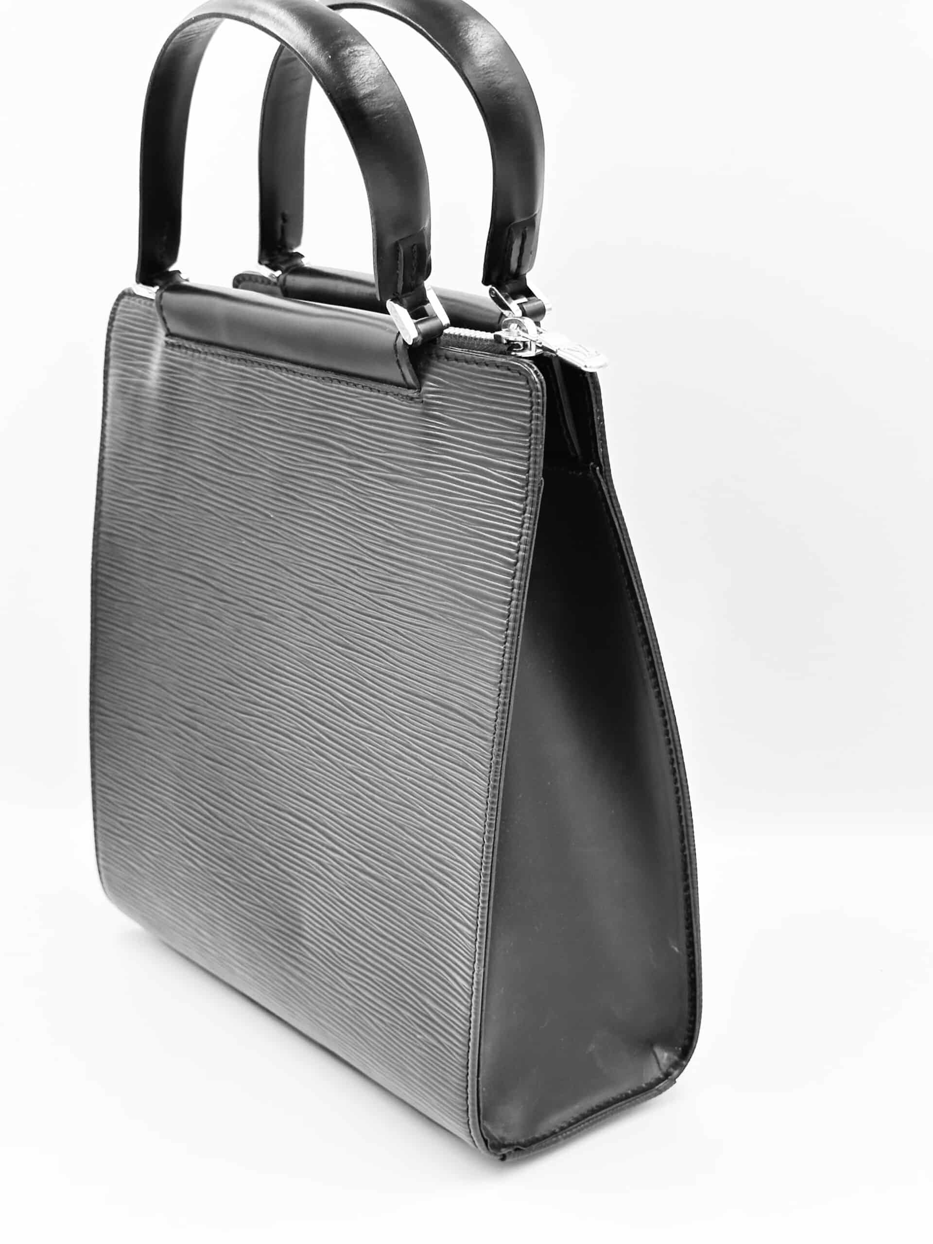 Sac Figari PM en cuir Epi noir – Image 6