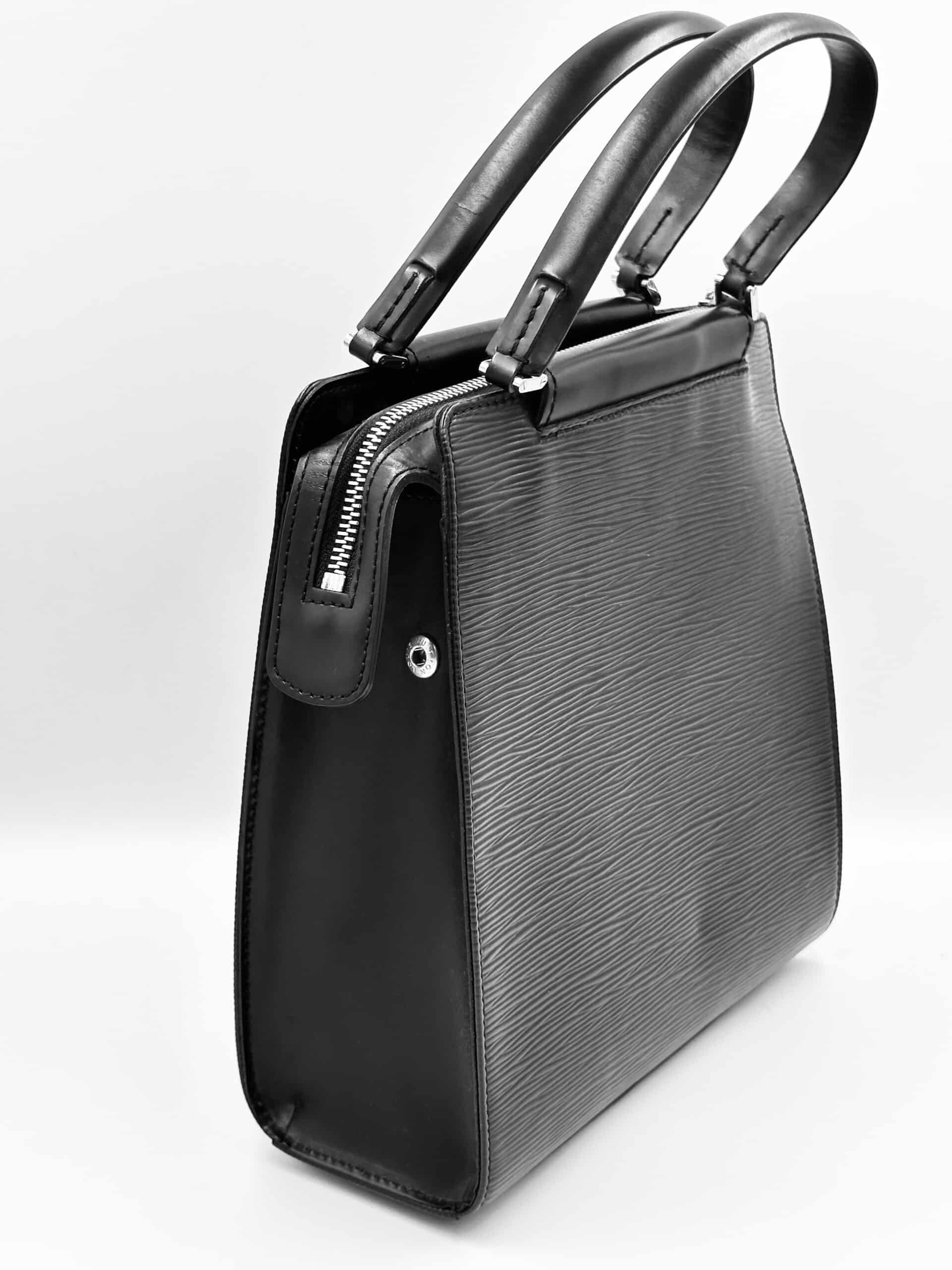 Sac Figari PM en cuir Epi noir – Image 7