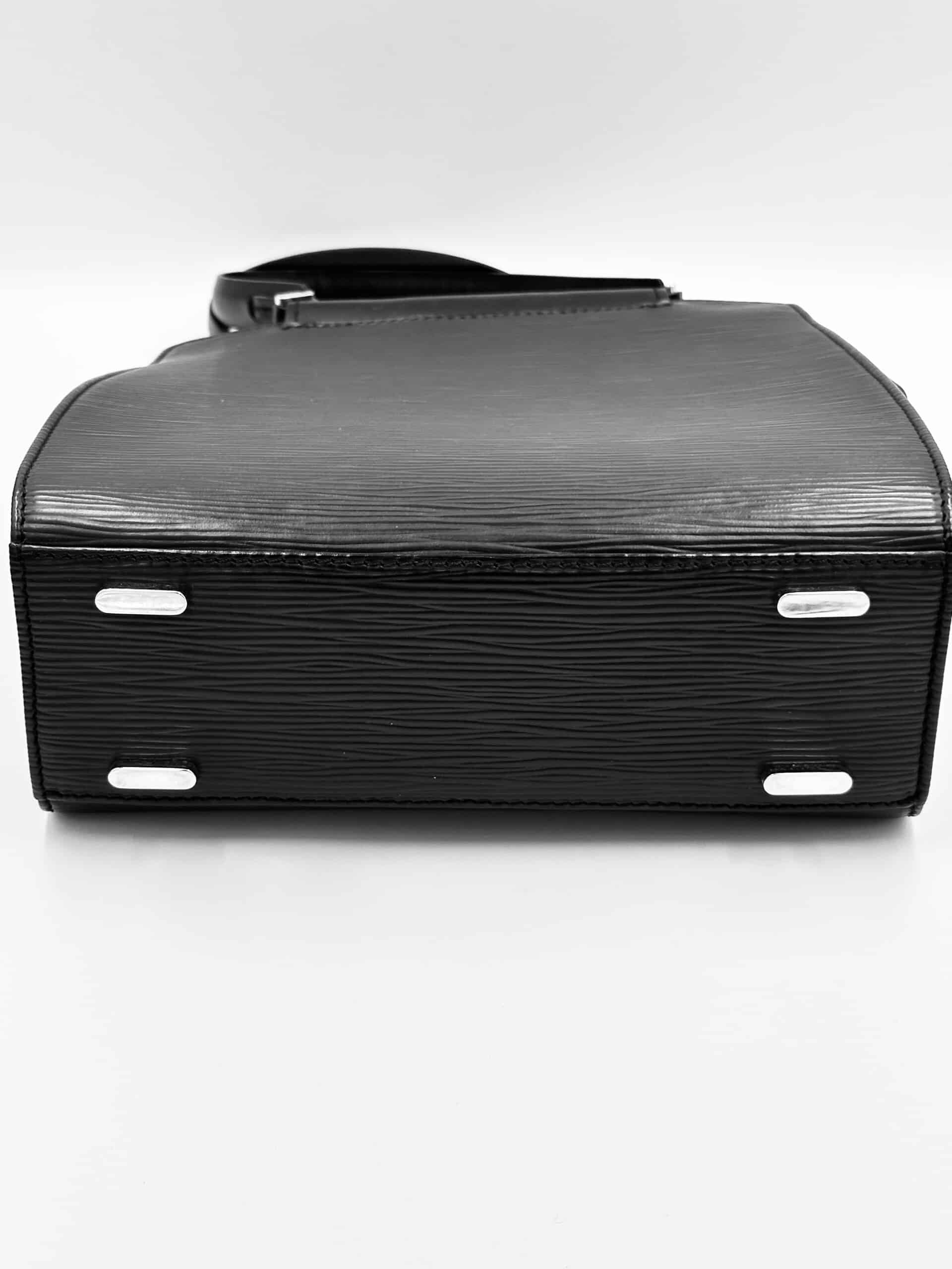 Sac Figari PM en cuir Epi noir – Image 8